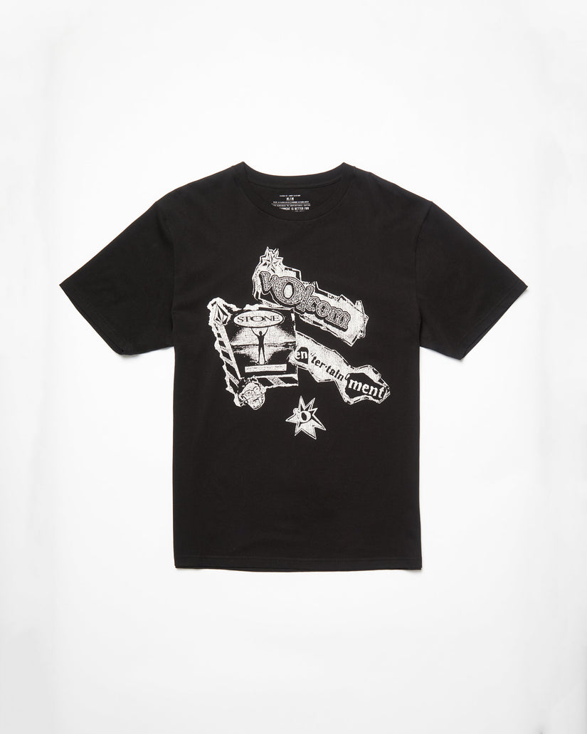 T-shirt V Ent - BLACK