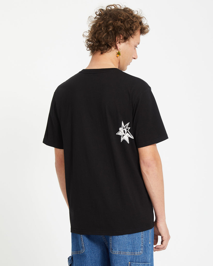 T-shirt V Ent - BLACK