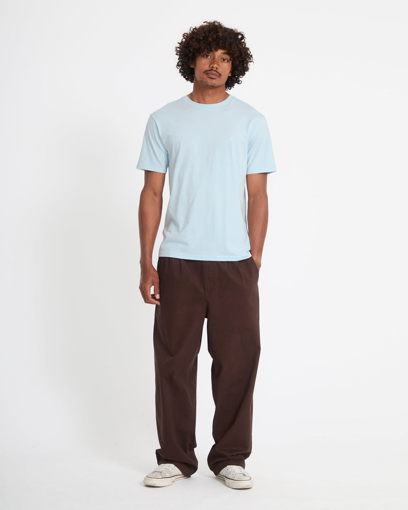T-shirt Stone Blanks - Light Blue Acid