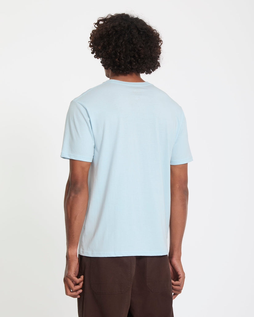 T-shirt Stone Blanks - Light Blue Acid