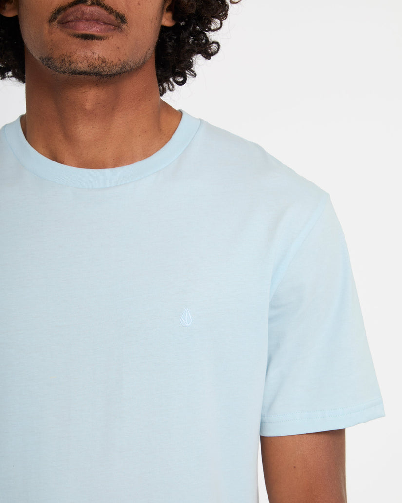 T-shirt Stone Blanks - Light Blue Acid