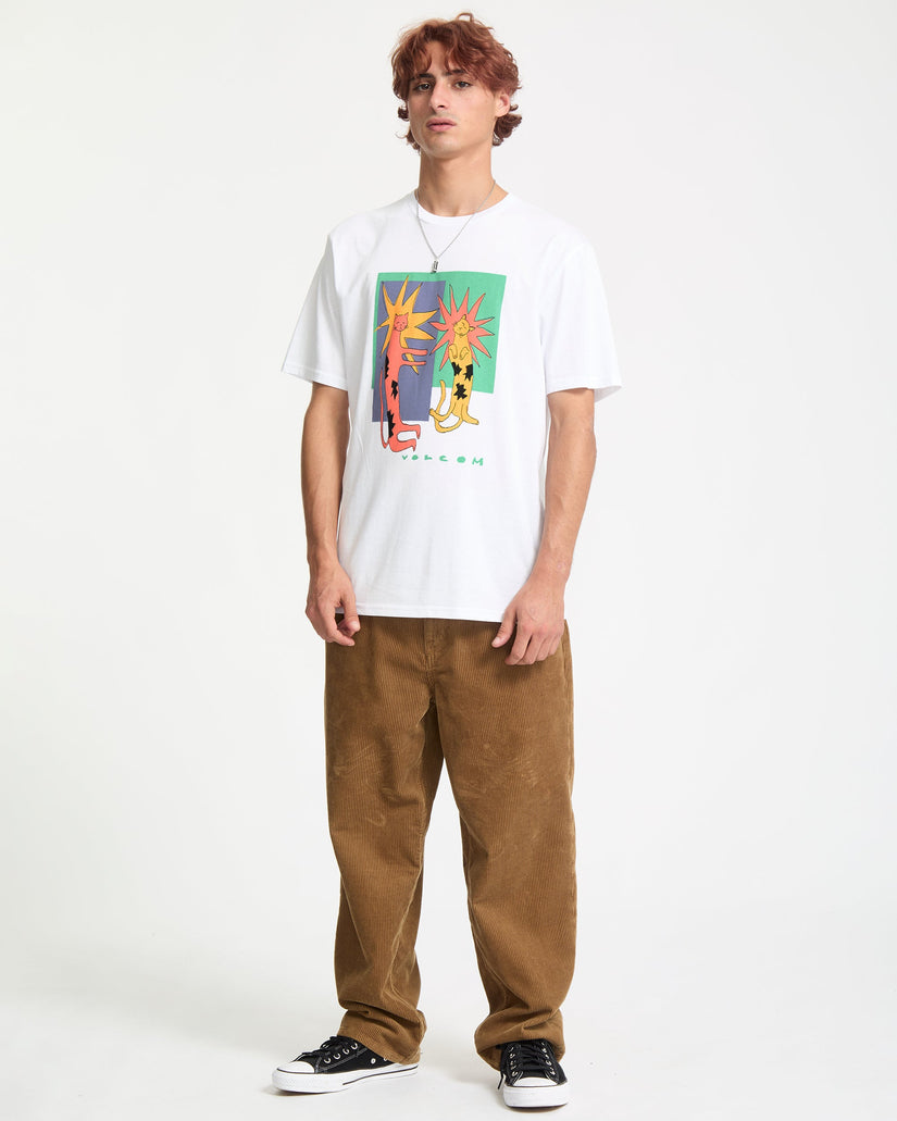 T-Shirt Longo Cats - White
