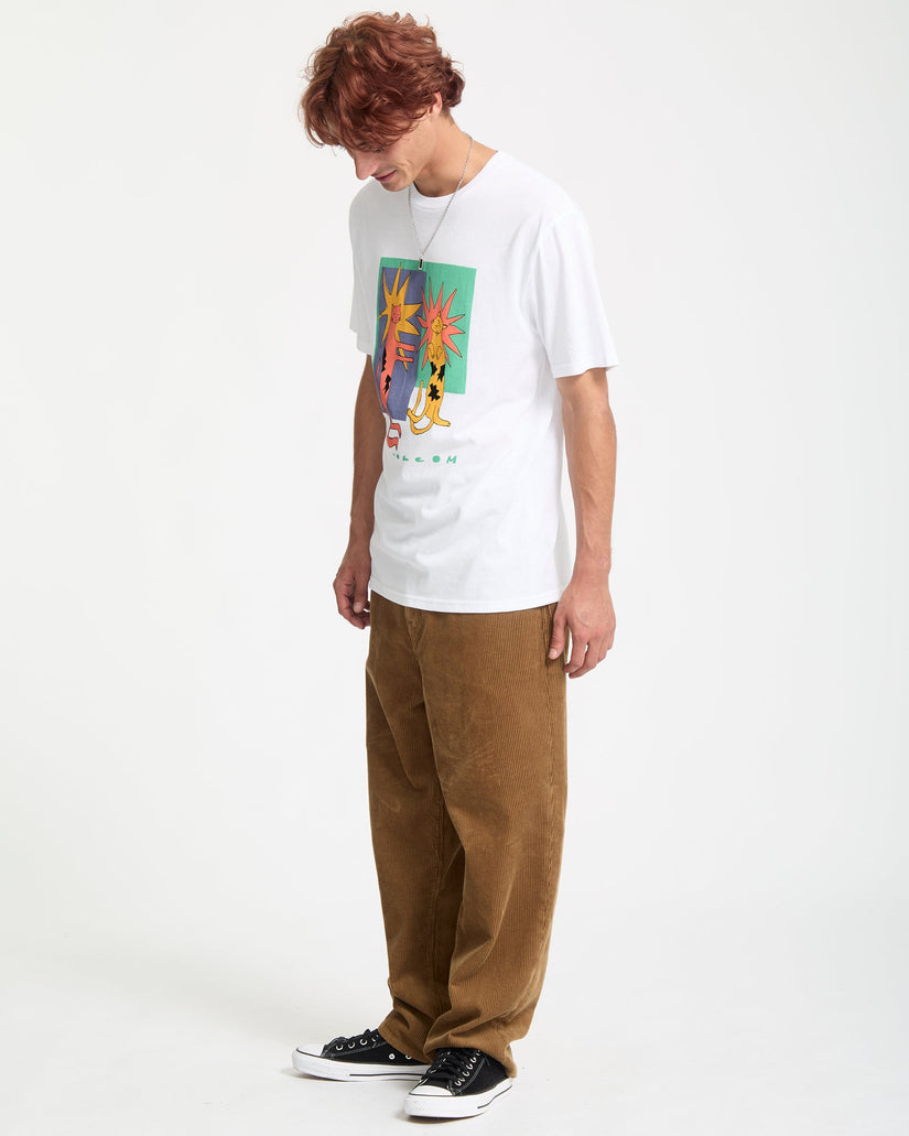 T-Shirt Longo Cats - White