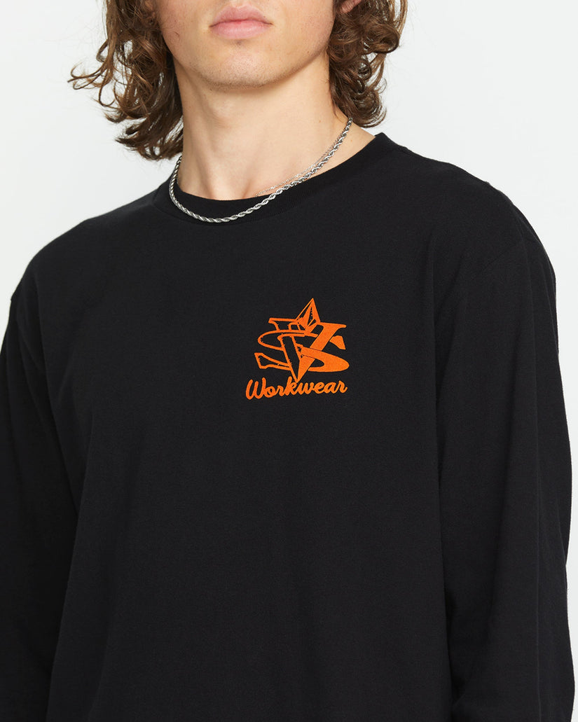 T-shirt Excavator - BLACK