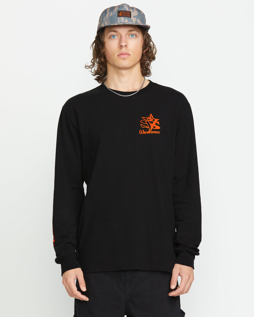 T-shirt Excavator - BLACK
