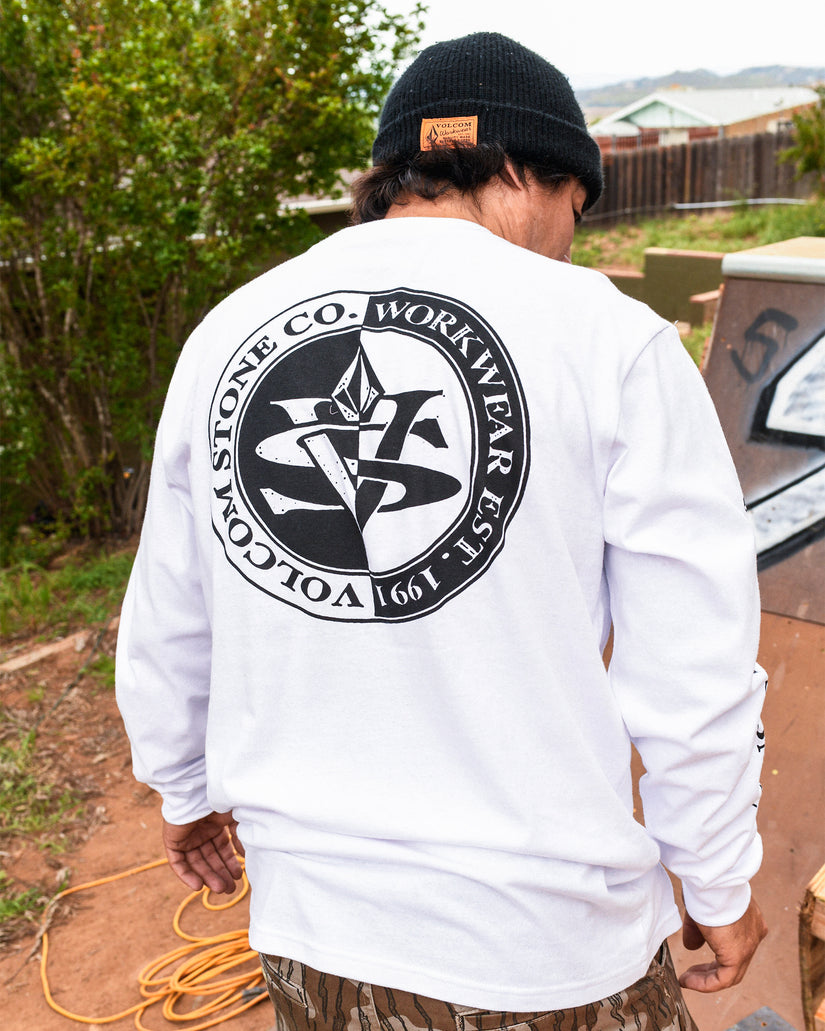T-shirt Excavator - WHITE