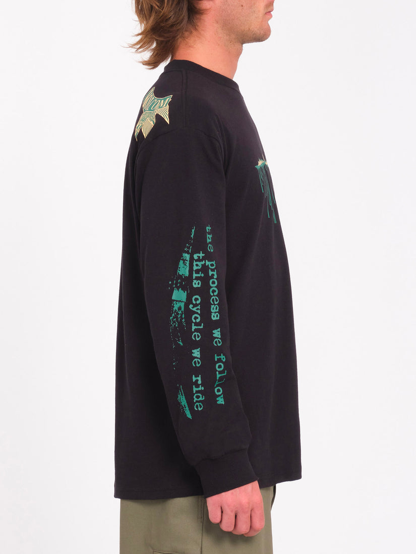 T-shirt Iguchi - BLACK
