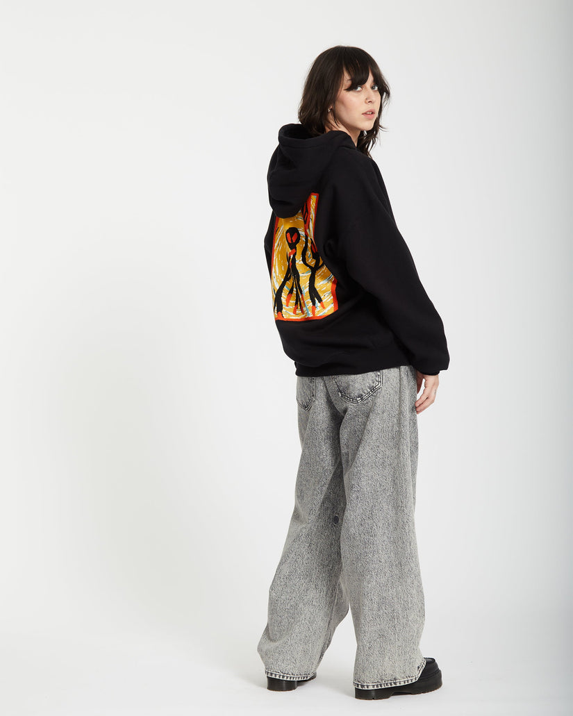 Sweat à Capuche Gonyvaders - BLACK