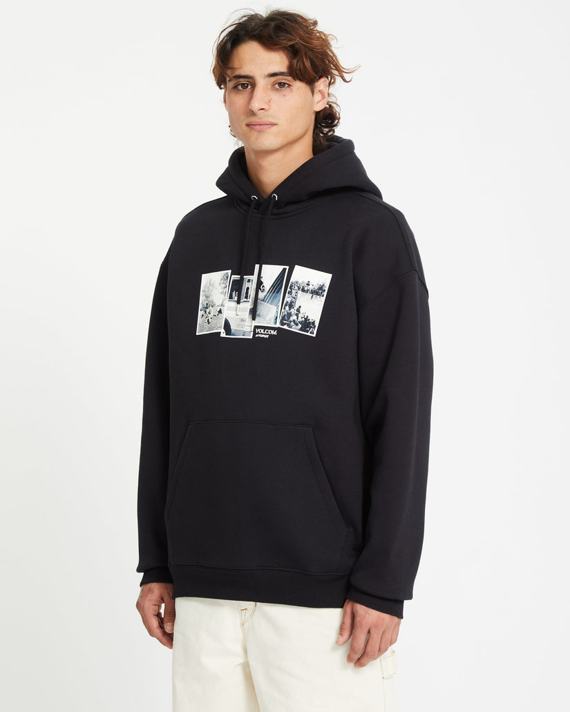 Sweat à Capuche Pfanngles - BLACK