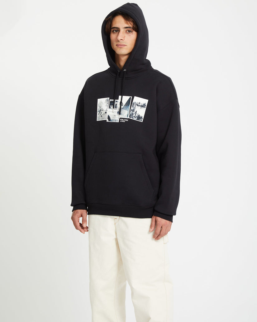 Sweat à Capuche Pfanngles - BLACK