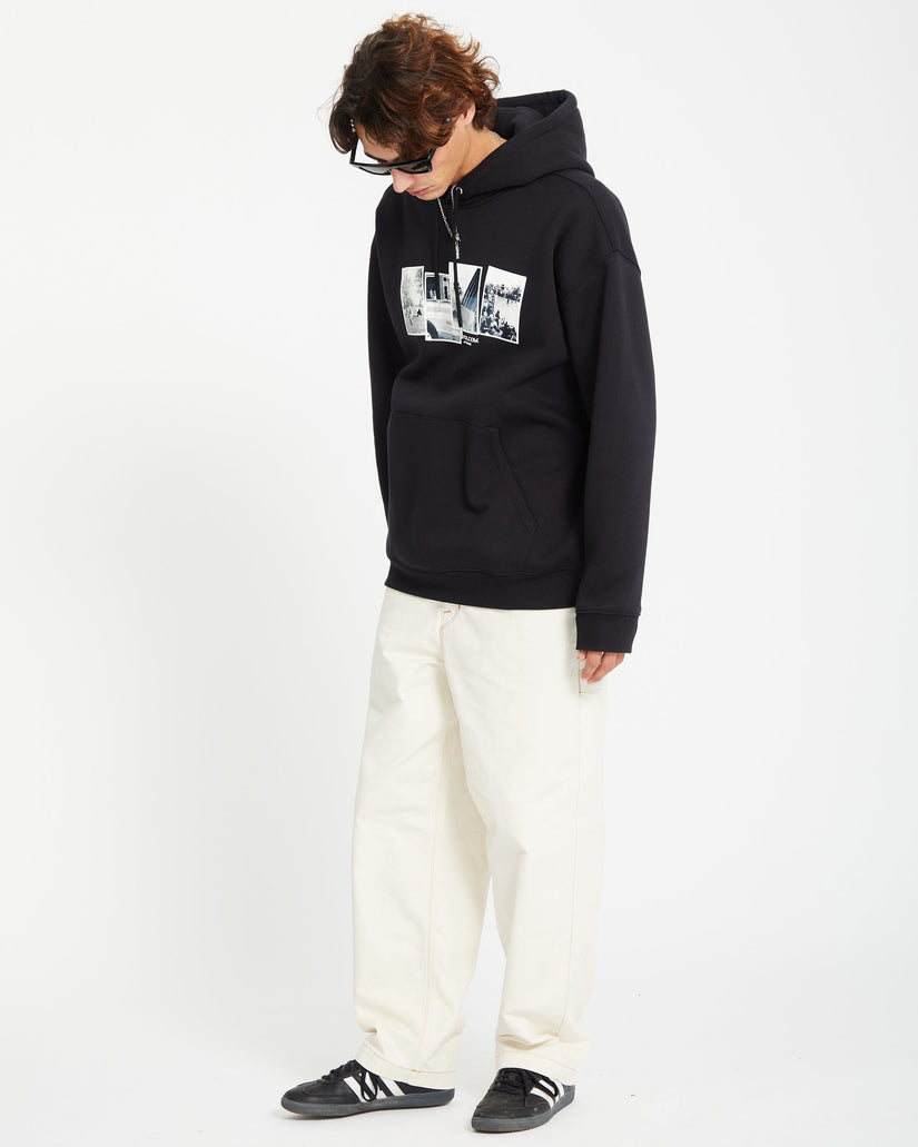 Sweat à Capuche Pfanngles - BLACK
