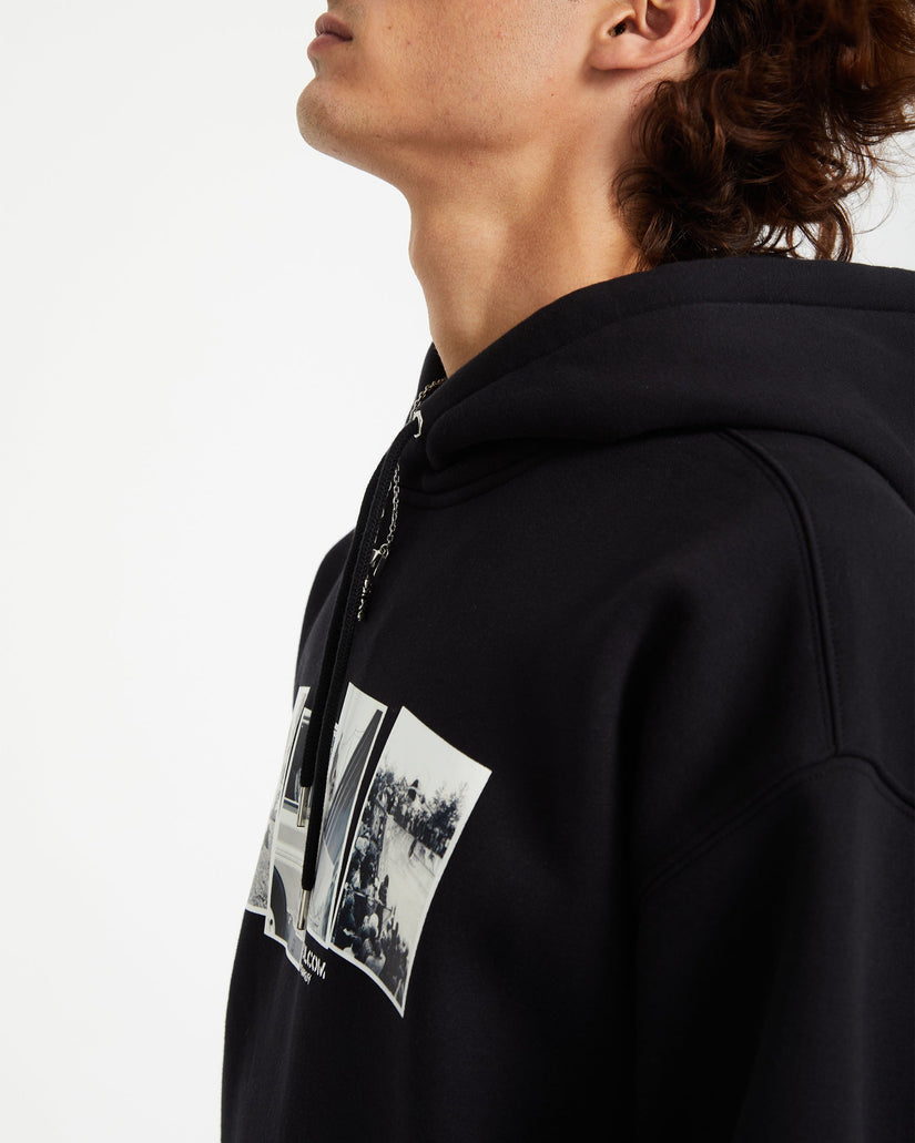 Sweat à Capuche Pfanngles - BLACK