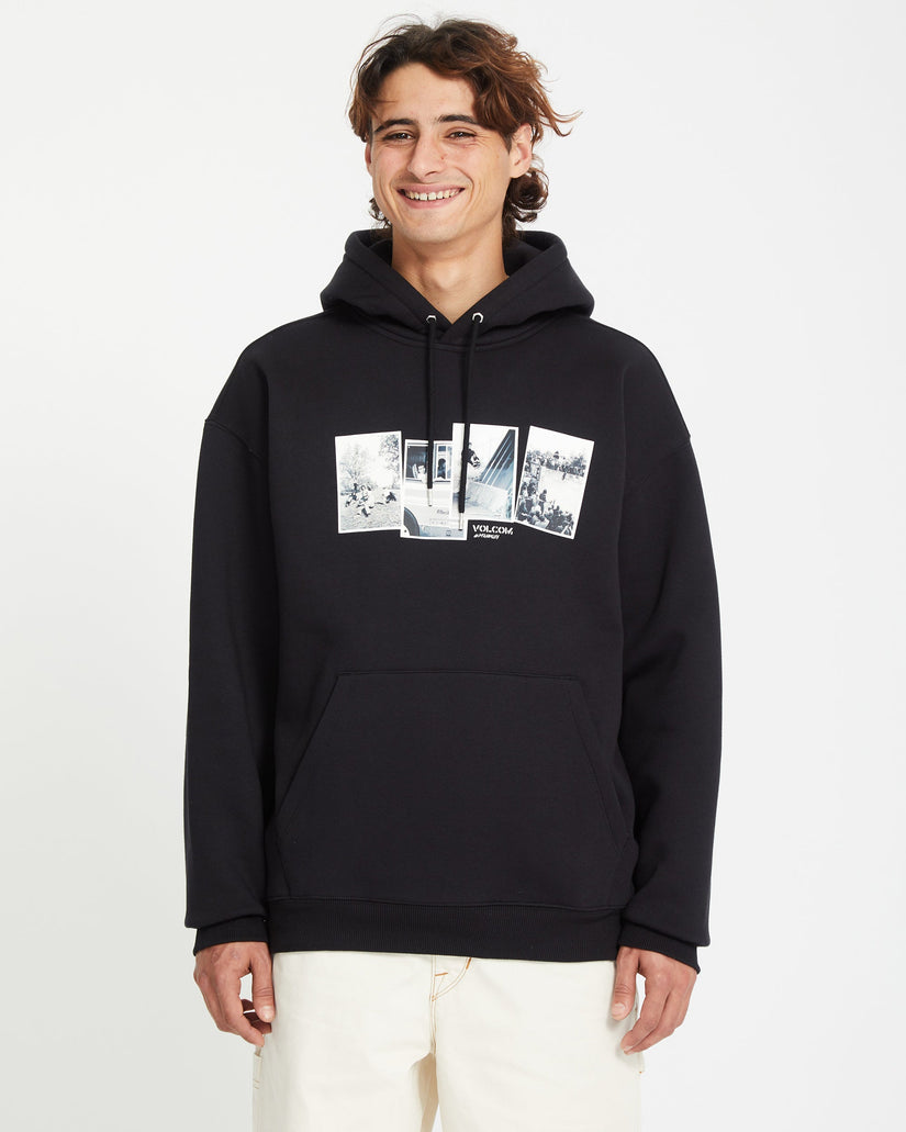 Sweat à Capuche Pfanngles - BLACK