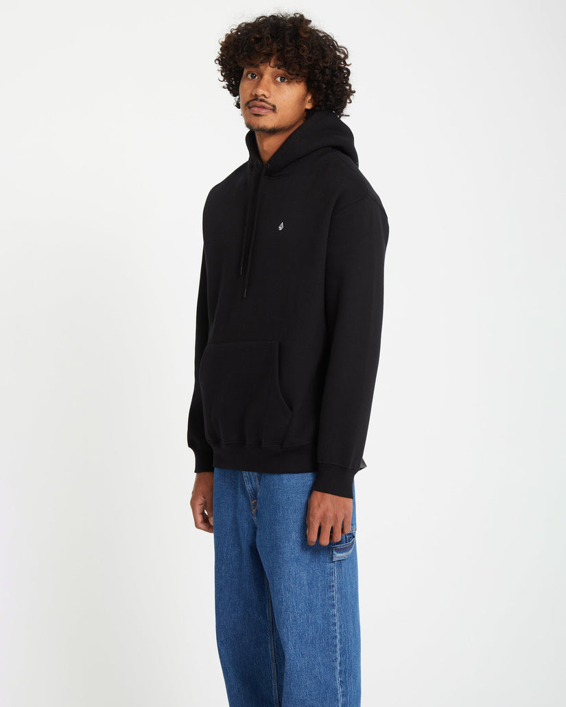 Sweat à capuche Single Stone - Black