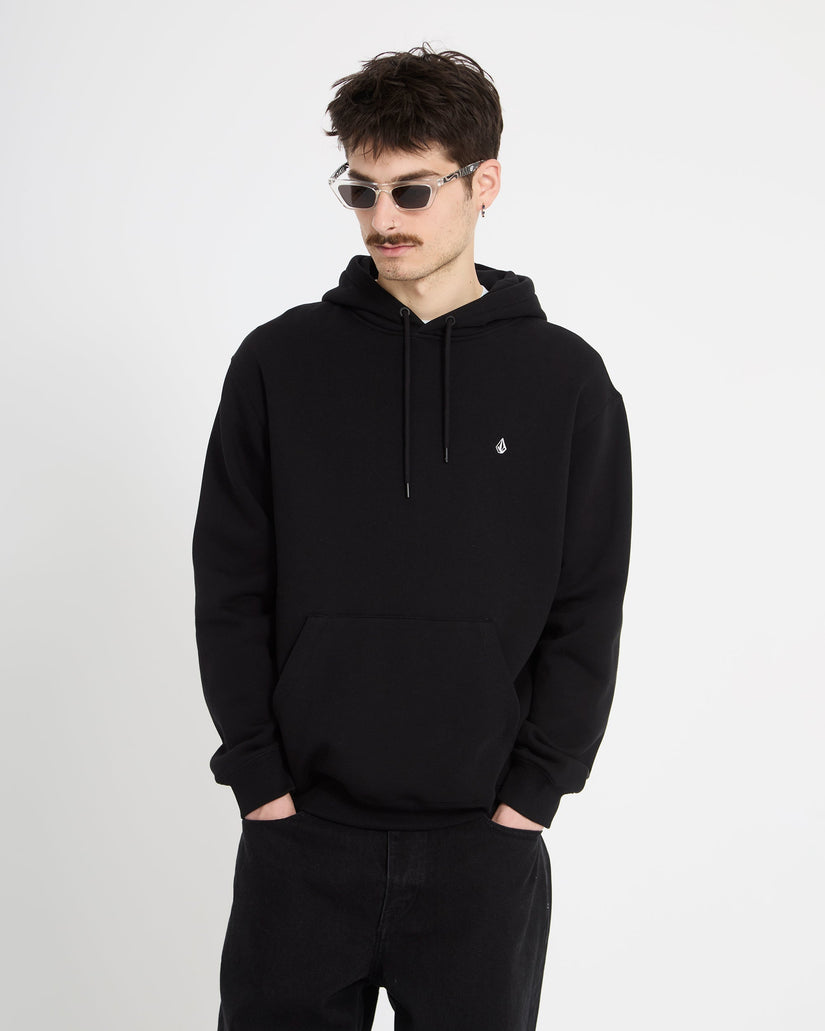 Sweat à capuche Single Stone - Black