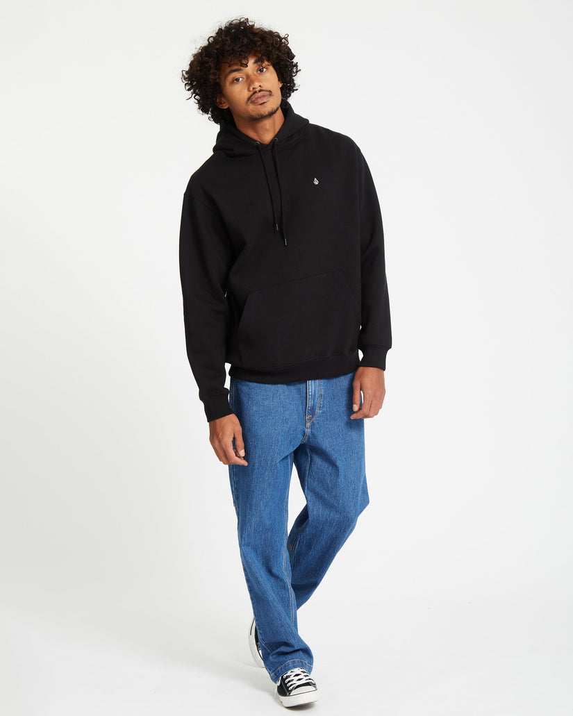 Sweat à capuche Single Stone - Black