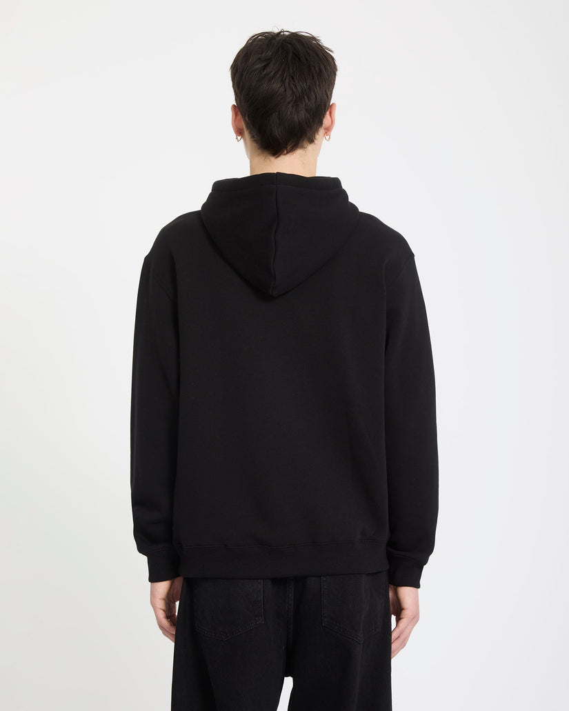 Sweat à capuche Single Stone - Black