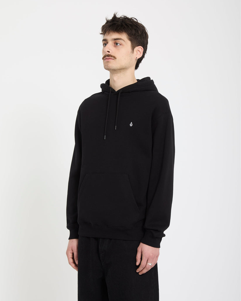 Sweat à capuche Single Stone - Black