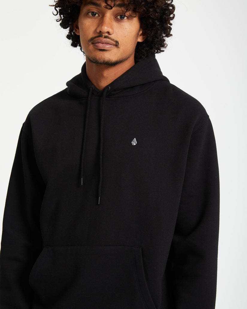 Sweat à capuche Single Stone - Black