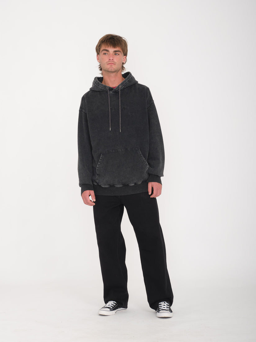 Sweat à capuche Acid Wall - BLACK