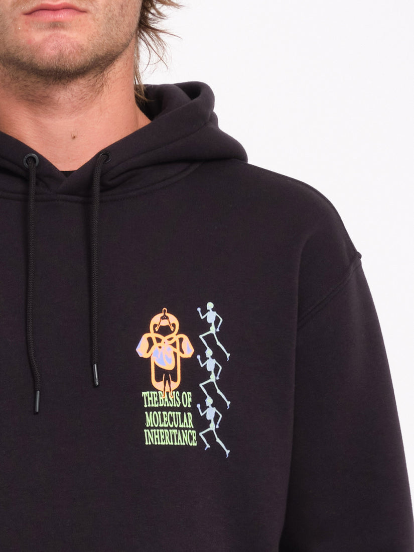 Sweat à capuche Noder - BLACK COMBO