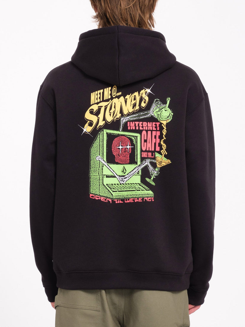 Sweat à capuche Noder - BLACK