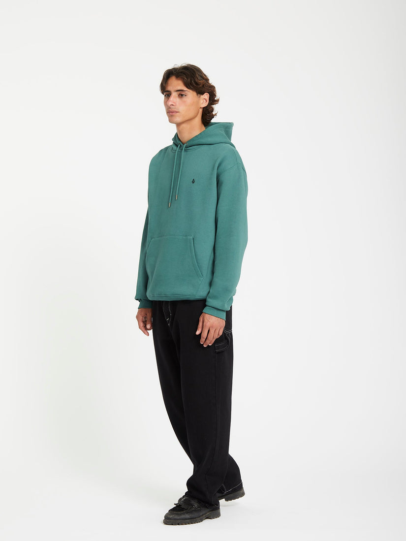 Sweat à capuche Single Stone - SEA GREEN
