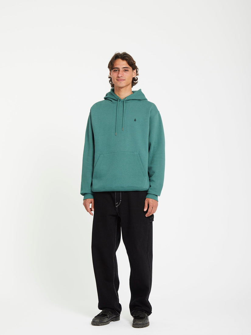 Sweat à capuche Single Stone - SEA GREEN