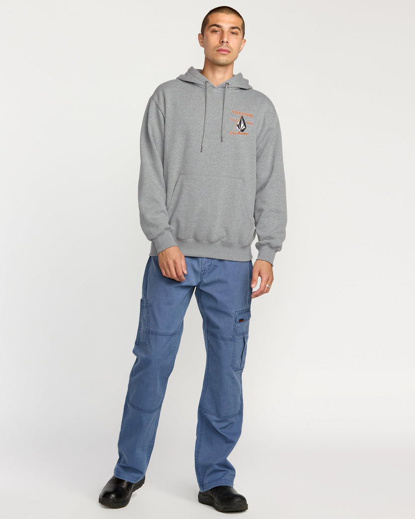 Sweat À Capuche Workwear - Heather Grey
