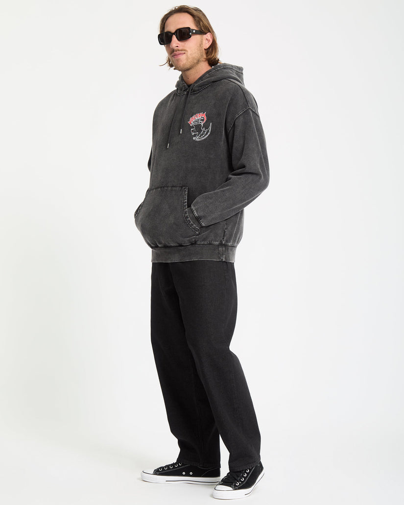 Sweat À Capuche Nightwasher - Light Acid Black