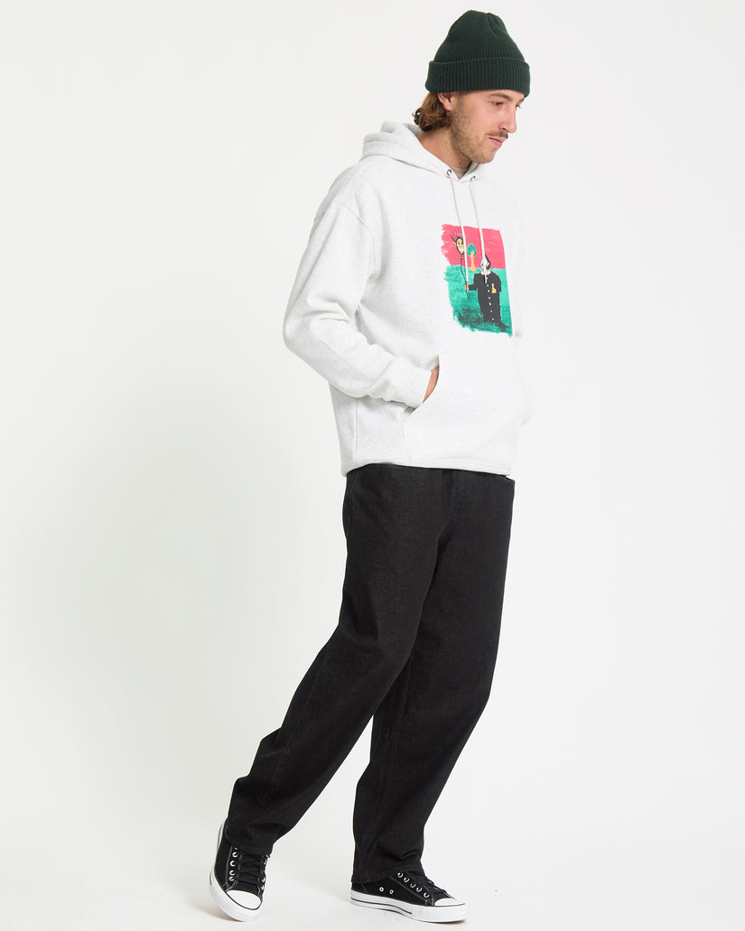 Sweat À Capuche Issam - Bone Heather