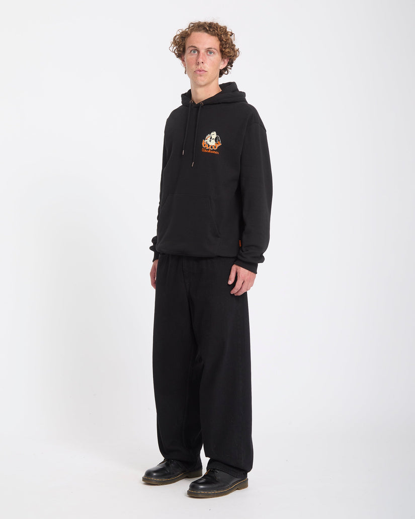 Sweat à capuche Always Grinding - Black