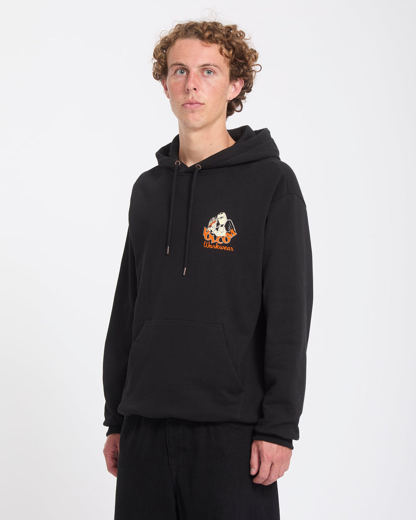 Sweat à capuche Always Grinding - Black
