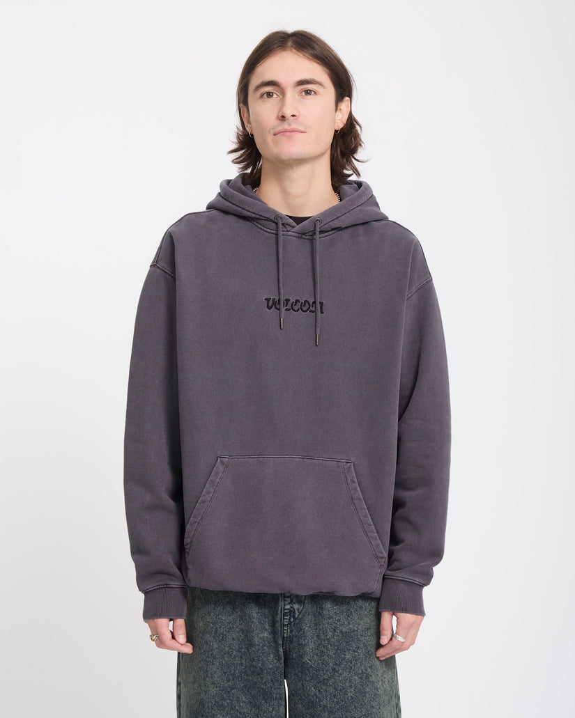 Sweat à capuche Big Stone - Raisin