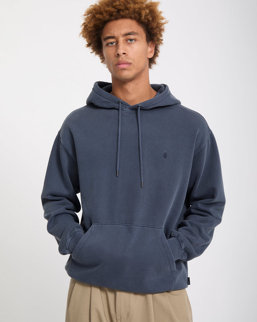 Sweat à capuche Single Stone - Storm Blue