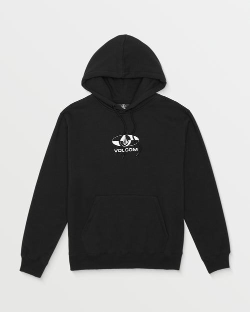 Sweat à Capuche Volcom Youth Essential Pour Enfant - Noir, Taille Moyen, Unisexe