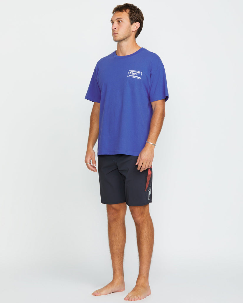 T-shirt Surf Vitals Modstone - ULTRAMARINE
