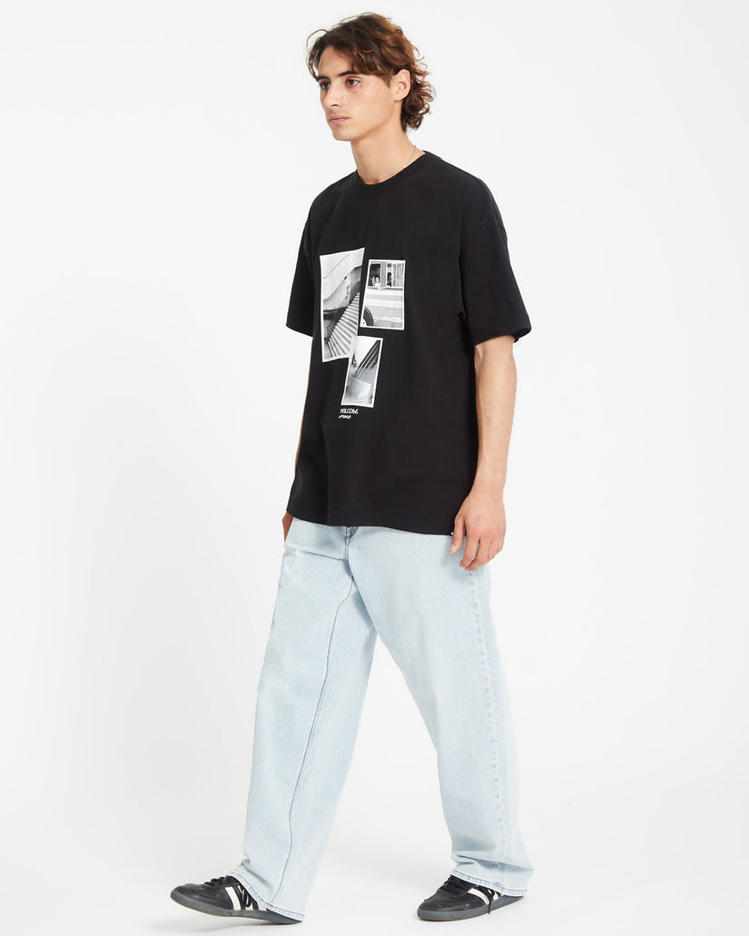 T-shirt Pfanngles - BLACK