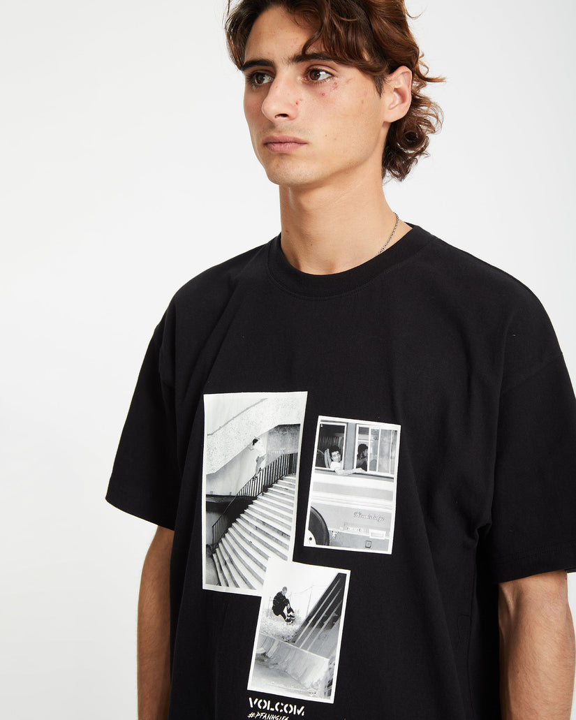 T-shirt Pfanngles - BLACK