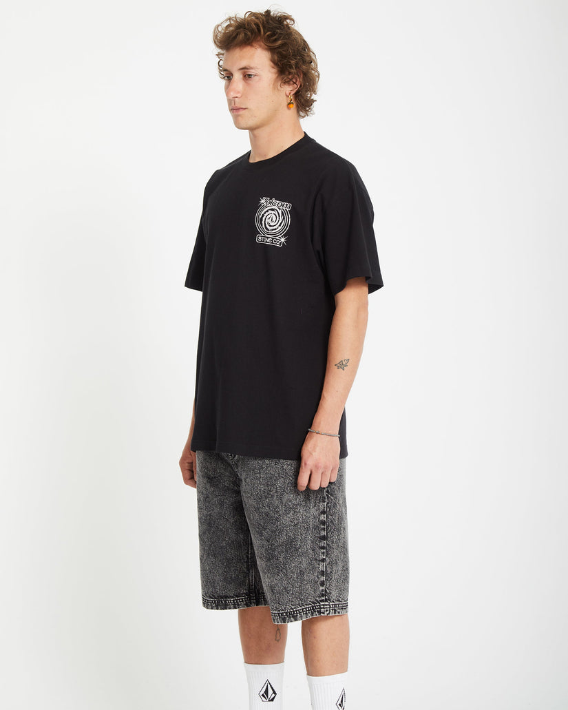 T-shirt Deep Trance - BLACK