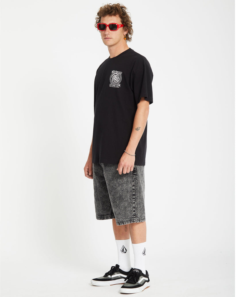T-shirt Deep Trance - BLACK