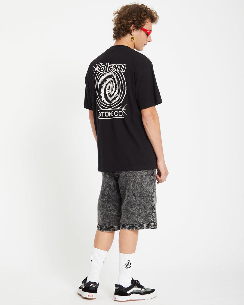 T-shirt Deep Trance - BLACK
