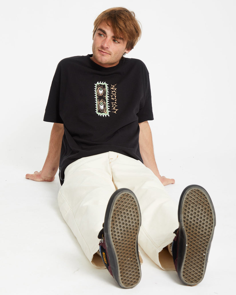 T-shirt Eye Rust - BLACK