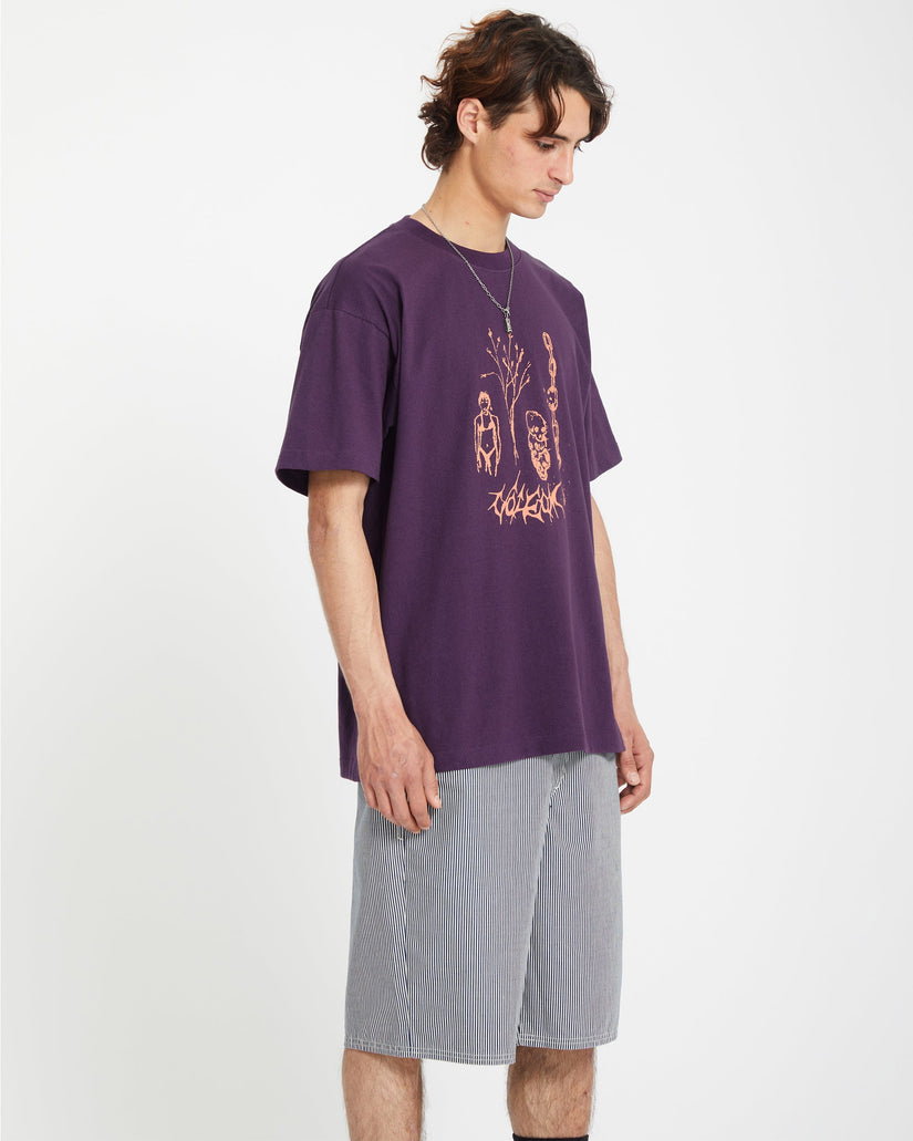 T-shirt Poetic Dess - GRAPE ROYALE