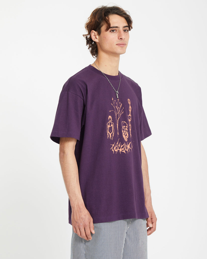 T-shirt Poetic Dess - GRAPE ROYALE