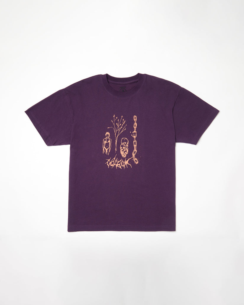 T-shirt Poetic Dess - GRAPE ROYALE
