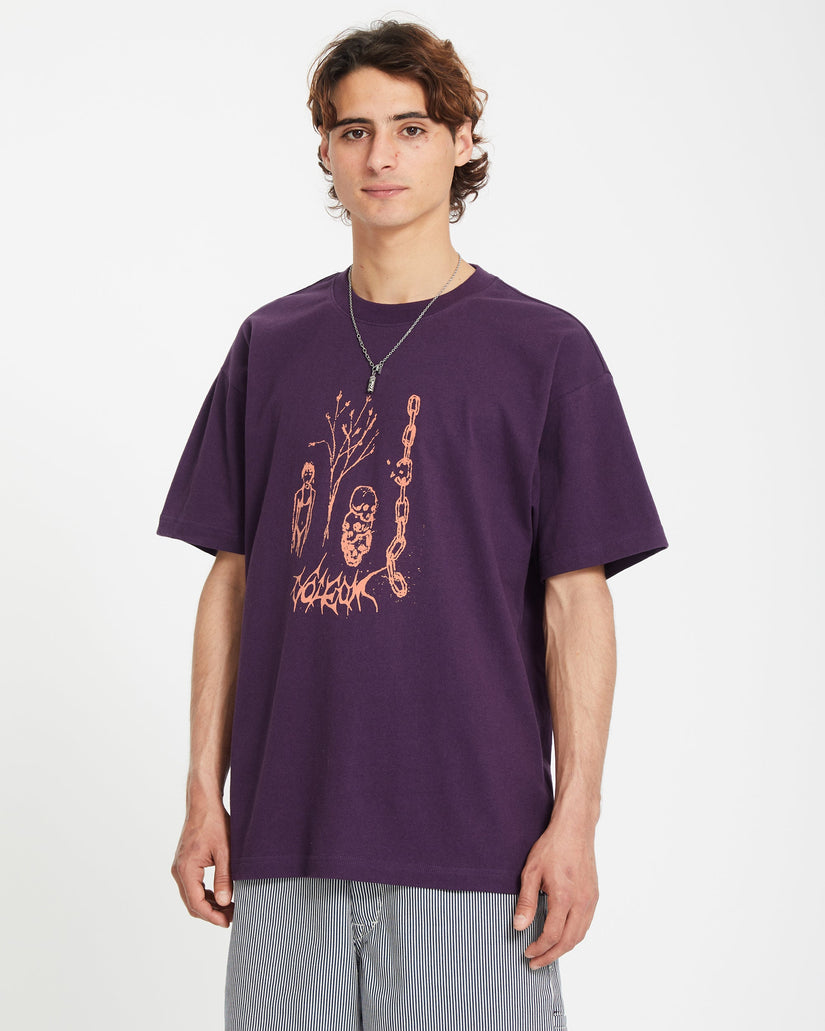 T-shirt Poetic Dess - GRAPE ROYALE