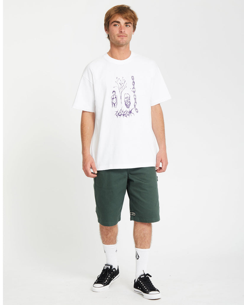 T-shirt Poetic Dess - WHITE