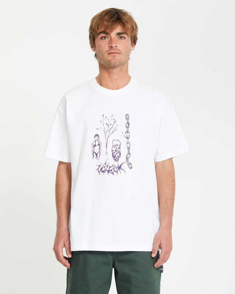 T-shirt Poetic Dess - WHITE