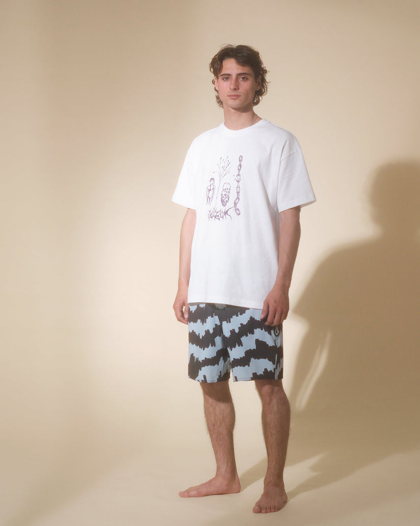 T-shirt Poetic Dess - WHITE